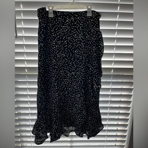 Grace &Lace satin wrap skirt